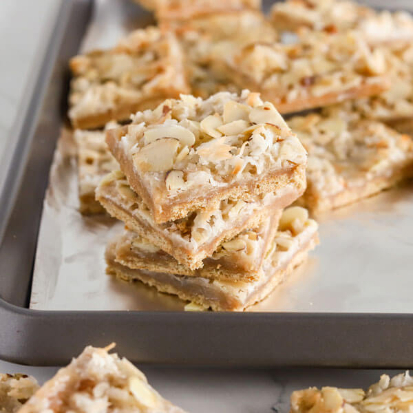 Buttery Caramel Crisps (Ms. Frank Bars) Recipe Land O’Lakes